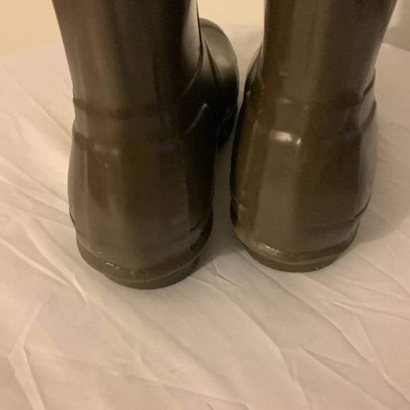 Tall sage color Hunter Rain Boot - Picture 7 of 14